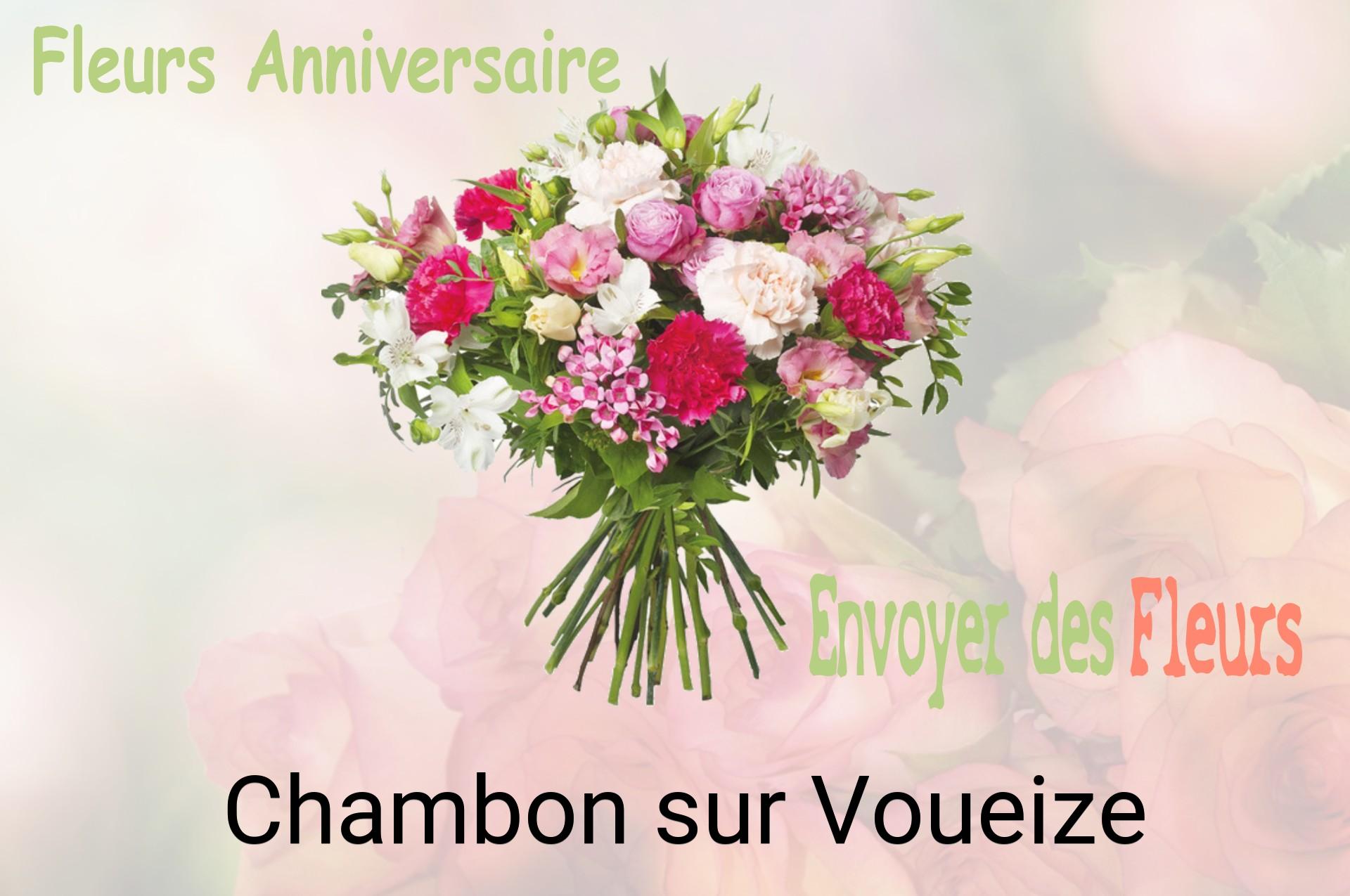 Bouquet de fleurs d’anniversaire livré à Chambon-sur-Voueize
