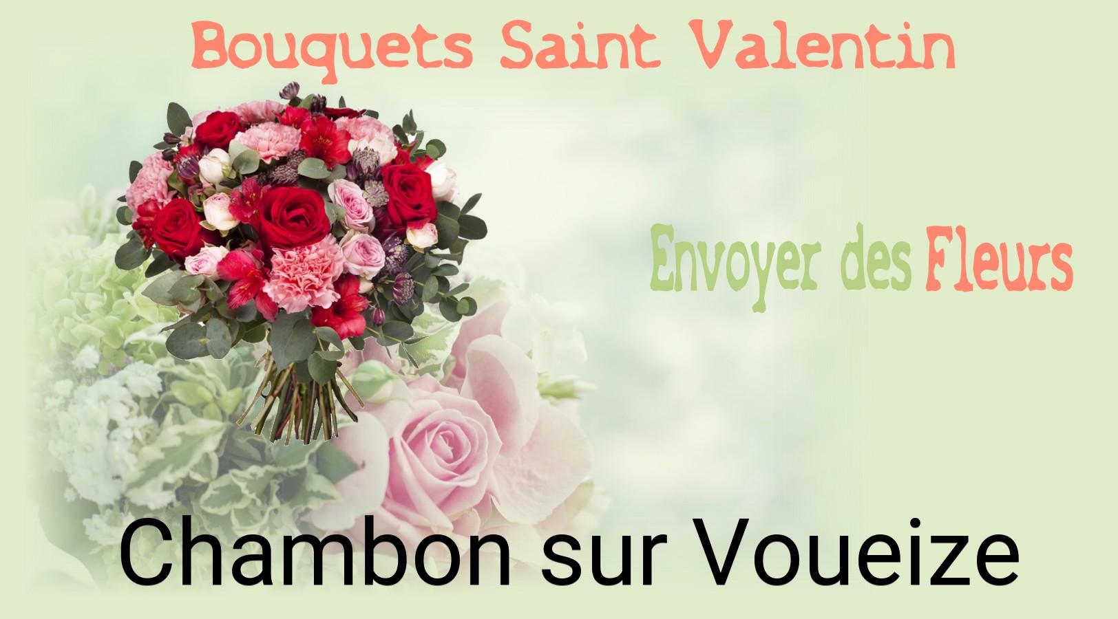 Roses de Saint-Valentin livrées à Chambon-sur-Voueize